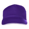 Baseball-Cap 'Dallas' aus Baumwolle Violett