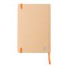 Notizbuch Gianni | Recycelt | A5 | Liniert Orange