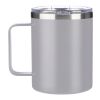 Doppelwandiger Becher aus Edelstahl (300 ml) Renate Grau