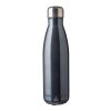Einwandiger Edelstahlflasche aus recyceltem Stahl 650 ml Cliff Silber