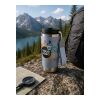 Doppelwandiger Trinkbecher aus recyceltem Edelstahl 500 ml Kayla Schwarz