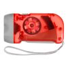 LED-Dynamotaschenlampe 'Mission' aus Kunststoff Schwarz