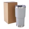 Doppelwandiger Trinkbecher aus Edelstahl 590 ml Arnold Grau