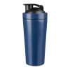 Einwandige Trinkflasche aus recyceltem Edelstahl (750 ml) Orla Silber