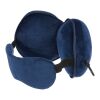 Reisekissen aus Polyester Leontine Blau