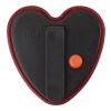Blinkleuchte 'Heart' aus Kunststoff Rot
