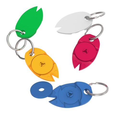 Schlüsselanhänger &quot;Zecke&quot; standard gelb | ohne Werbeanbringung | Nicht verfügbar | Nicht verfügbar