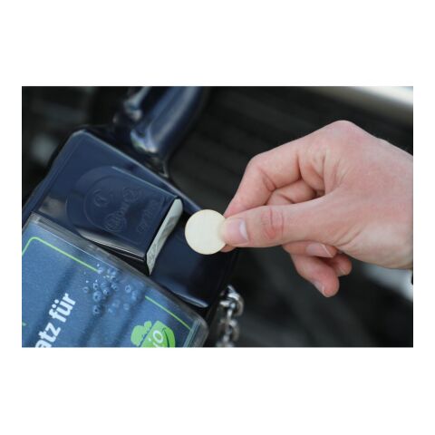 Einkaufswagenchip &quot;Natural&quot; natur | ohne Werbeanbringung | Nicht verfügbar | Nicht verfügbar