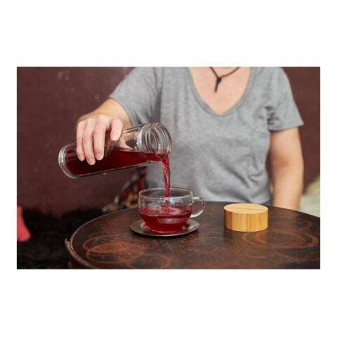 Glasflasche &quot;Tea&quot; 0,45l transparent | ohne Werbeanbringung | Nicht verfügbar | Nicht verfügbar