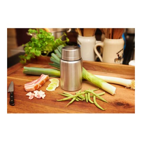 Thermosuppenbehälter &quot;Take Away&quot; silber | ohne Werbeanbringung | Nicht verfügbar | Nicht verfügbar