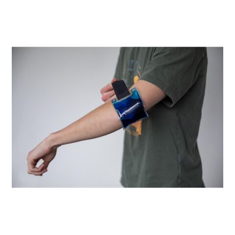 Kühl-/Wärmekissen &quot;Velcro&quot; blau | ohne Werbeanbringung | Nicht verfügbar | Nicht verfügbar