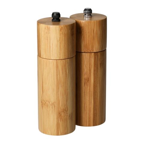 Salz- und Pfeffermühlen-Set &quot;Grind&quot; natur | ohne Werbeanbringung | Nicht verfügbar | Nicht verfügbar