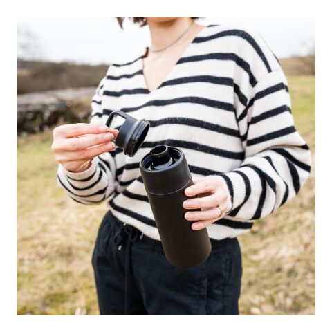 Vakuumflasche "Ampato", 500 ml schwarz | ohne Werbeanbringung | Nicht verfügbar | Nicht verfügbar