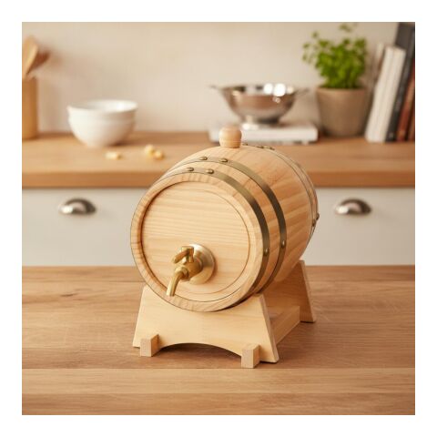 Holzfass "Timber", 2 l natur | ohne Werbeanbringung | Nicht verfügbar | Nicht verfügbar