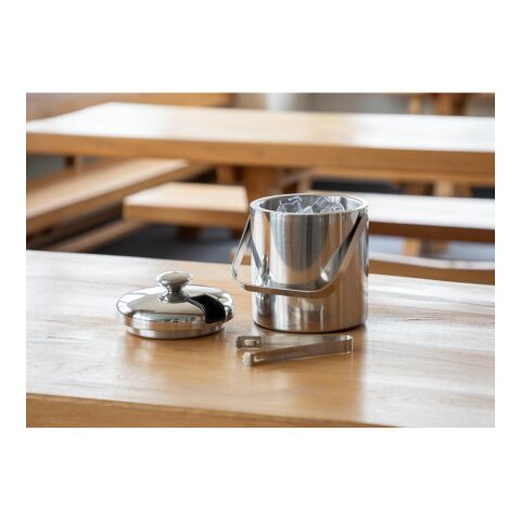 Eiswürfelbehälter &quot;Arctic&quot; silber | ohne Werbeanbringung | Nicht verfügbar | Nicht verfügbar