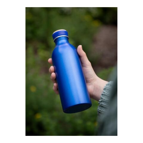 Aluminiumflasche &quot;Breeze&quot;, 650 ml blau | ohne Werbeanbringung | Nicht verfügbar | Nicht verfügbar