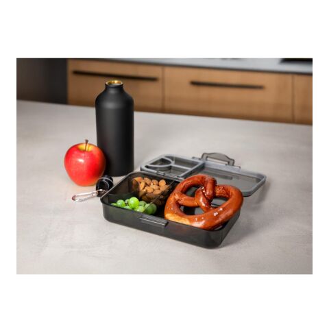 Vorratsdose &quot;Triva&quot; transparent schwarz | ohne Werbeanbringung | Nicht verfügbar | Nicht verfügbar