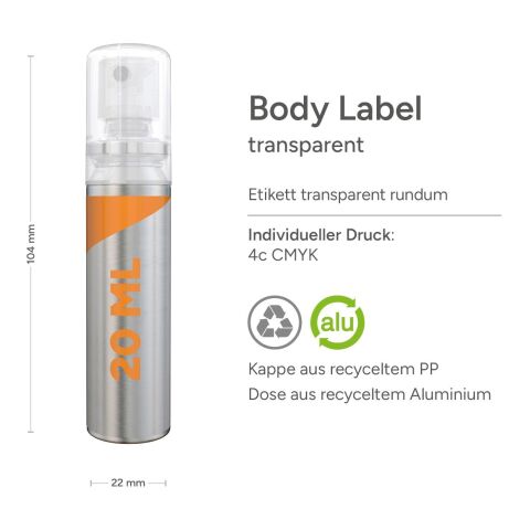 Sonnenschutzspray LSF 50 ohne Werbeanbringung | Nicht verfügbar | Nicht verfügbar | Body Label transparent