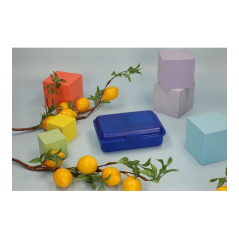 Vorratsdose &quot;School-Box&quot; mittel mit Trennwand weiß | ohne Werbeanbringung | Nicht verfügbar | Nicht verfügbar