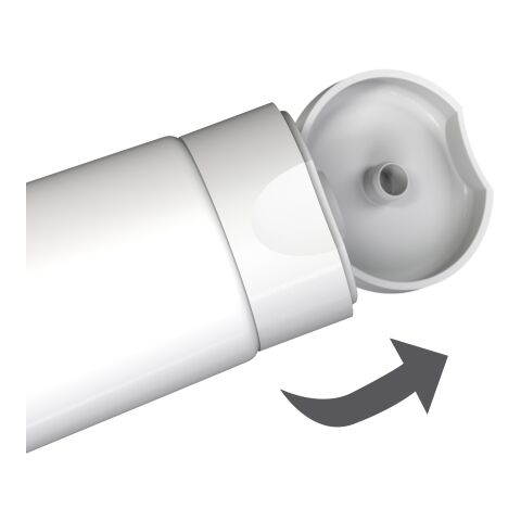 100 ml Tube - Sonnenmilch LSF 50 (sensitiv) - FullbodyPrint Weiß | Druck auf Tube vollflächig