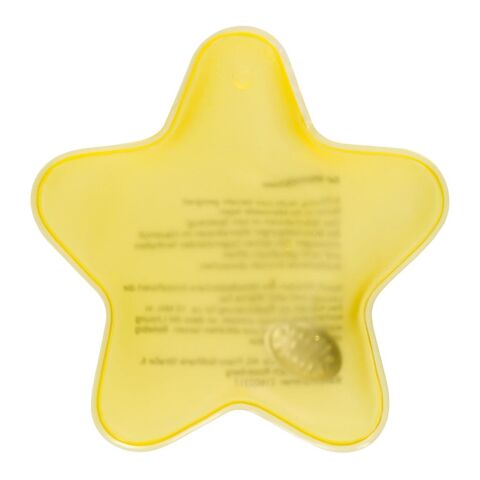 Gel-Wärmekissen &quot;Stern&quot; gelb | ohne Werbeanbringung | Nicht verfügbar | Nicht verfügbar