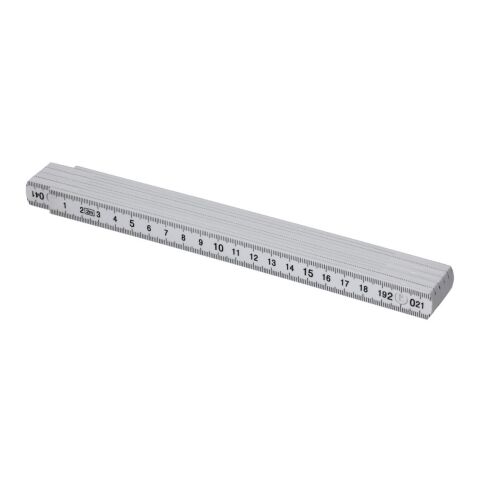 Zollstock &quot;Dimension&quot; 2 m weiß | ohne Werbeanbringung | Nicht verfügbar | Nicht verfügbar