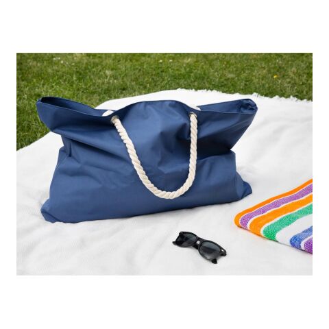 Strandtasche "Miami Beach" groß trend-blau PS