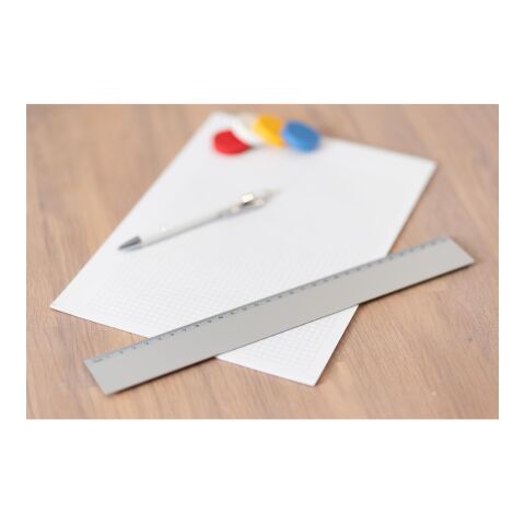 Lineal &quot;Metall&quot; silber | ohne Werbeanbringung | Nicht verfügbar | Nicht verfügbar