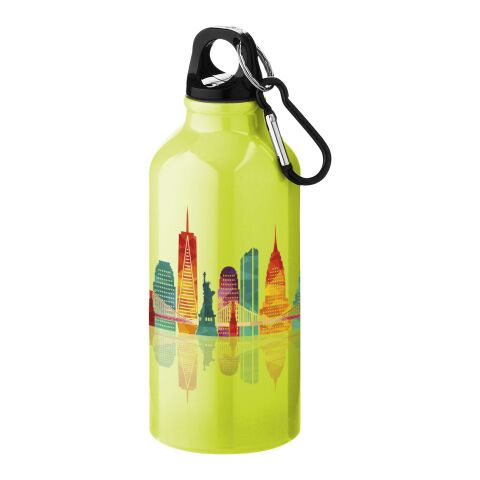 Oregon 400 ml Trinkflasche mit Karabiner Standard | neongelb | ohne Werbeanbringung | Nicht verfügbar | Nicht verfügbar