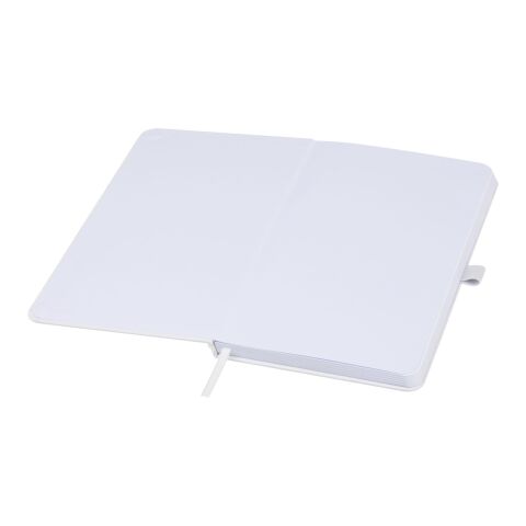 Fabianna Hardcover Notizbuch aus Crush-Papier Standard | weiss | ohne Werbeanbringung | Nicht verfügbar | Nicht verfügbar
