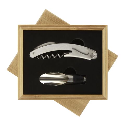 Merlou 2-teiliges Weinset Standard | natural-silber | ohne Werbeanbringung | Nicht verfügbar | Nicht verfügbar | Nicht verfügbar