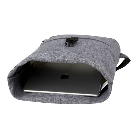 Felta Fahrradtasche aus GRS-recyceltem Filz 13 L Standard | grau | ohne Werbeanbringung | Nicht verfügbar | Nicht verfügbar | Nicht verfügbar