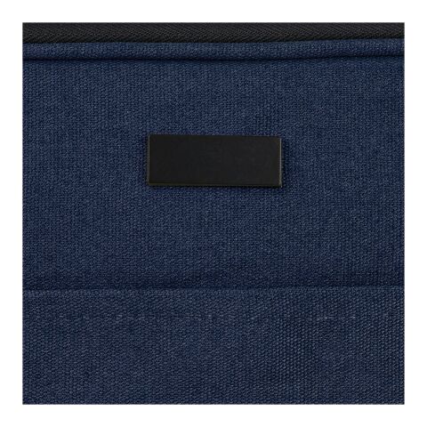 Joey 14&quot; Laptophülle aus GRS recyceltem Canvas 2 L Standard | navy | ohne Werbeanbringung | Nicht verfügbar | Nicht verfügbar | Nicht verfügbar
