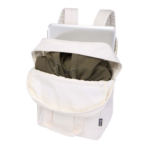 Trip 14&quot; Aware™ Recycelter Laptop Rucksack 9 L  Standard | offwhite | ohne Werbeanbringung | Nicht verfügbar | Nicht verfügbar | Nicht verfügbar