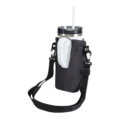 Trip Aware™ Recycelte Reisetasche für Flaschen 2 L Standard | schwarz | ohne Werbeanbringung | Nicht verfügbar | Nicht verfügbar | Nicht verfügbar