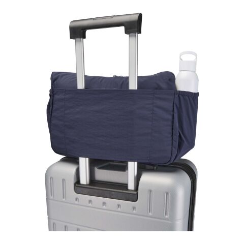 Calli 13" GRS Laptop Umhängetasche aus recyceltem Nylon navy