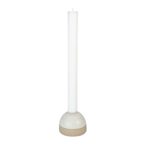 Originalhome ReCllay Kerzenständer Set weiss