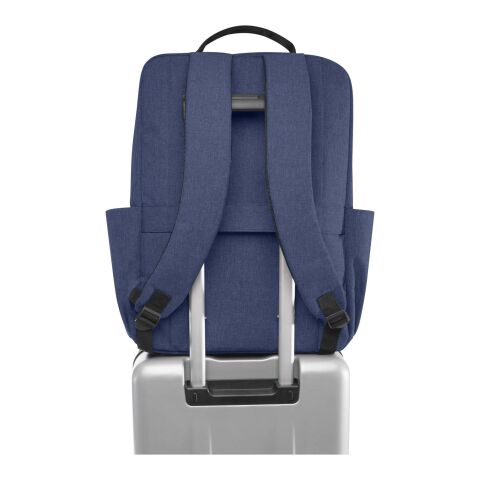 Libra 15" Laptop-Rucksack aus recyceltem GRS-Material 15 L heather navy