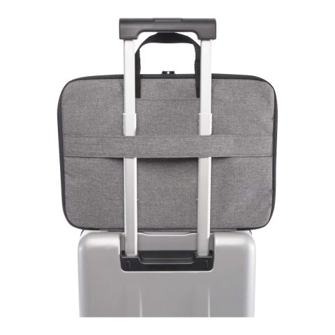 Libra 2-in-1-Laptoptasche aus recyceltem GRS-Material 3 L Standard | heather grau | ohne Werbeanbringung | Nicht verfügbar | Nicht verfügbar | Nicht verfügbar