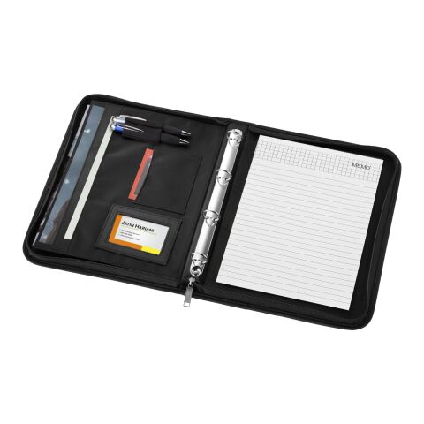 Stanford Luxus A4 Reißverschlussmappe Standard | schwarz | ohne Werbeanbringung | Nicht verfügbar | Nicht verfügbar | Nicht verfügbar