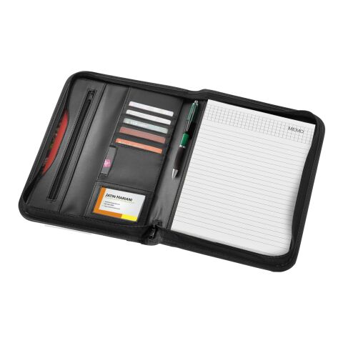 Ebony A4 Reißverschlussmappe Standard | schwarz | ohne Werbeanbringung | Nicht verfügbar | Nicht verfügbar