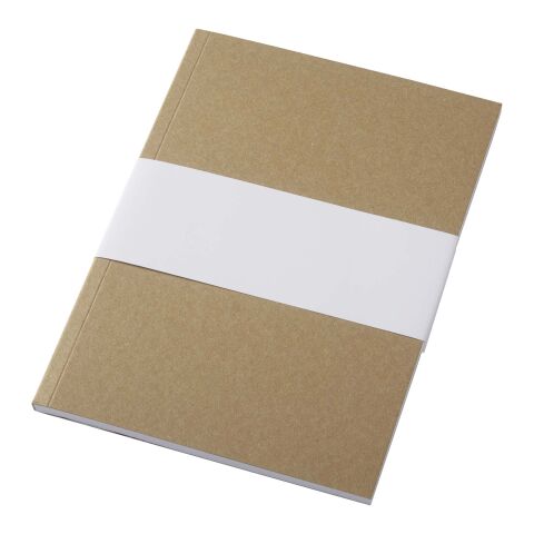 Novella Austen A5 Softcover Notizbuch aus recyceltem Kraftpapier – 50 Blatt natur | ohne Werbeanbringung | Nicht verfügbar | Nicht verfügbar