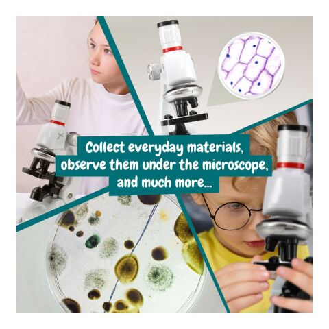MICROSCOPE. Lernspiel für Kinder Weiss | ohne Werbeanbringung | Nicht verfügbar | Nicht verfügbar | Nicht verfügbar