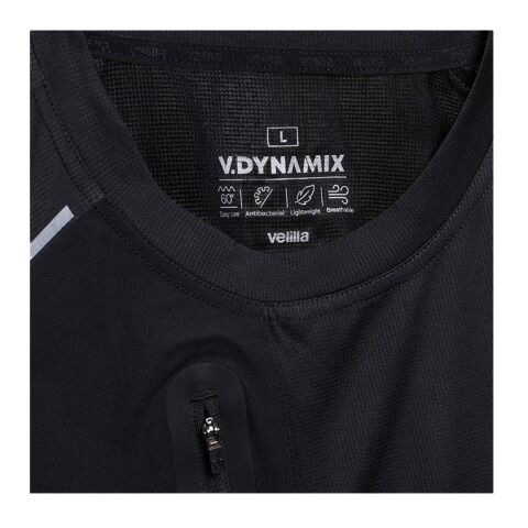 VL RHEA. Funktionsshirt mit Waffelstruktur - (110 g/m²), aus 100 % recyceltem Polyester schwarz | ohne Werbeanbringung | Nicht verfügbar | Nicht verfügbar | Nicht verfügbar