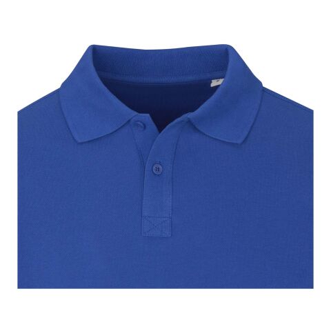 Oakville Langarm Poloshirt transparent blau | L