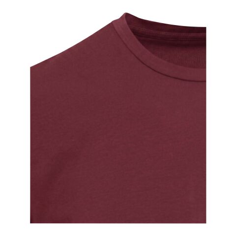 Balfour Kurzärmeliges T-Shirt aus 200 g/m² Bio Baumwolle (OCS), unisex Tiefes Burgunderrot | M