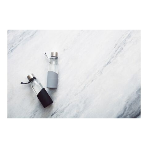 VINGA Lean Glasflasche schwarz | ohne Werbeanbringung | Nicht verfügbar | Nicht verfügbar