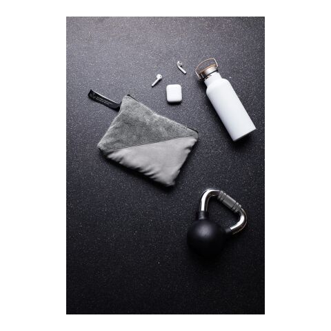 VINGA RPET Active Dry Handtuch 40x80 grau | ohne Werbeanbringung | Nicht verfügbar | Nicht verfügbar | Nicht verfügbar