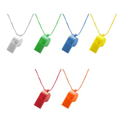 Trillerpfeife &#039;Attention&#039; aus Kunststoff - 48 Stk Orange | ohne Werbeanbringung | Nicht verfügbar | Nicht verfügbar