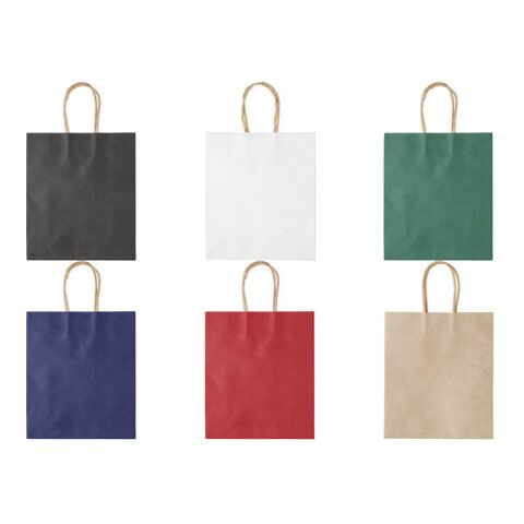 Papiertüte Mariano Grün | ohne Werbeanbringung | Nicht verfügbar | Nicht verfügbar